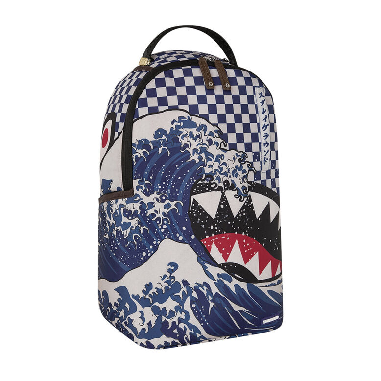 Backpack - Ichimatsu-Moy Camokawa Blue, , hi-res