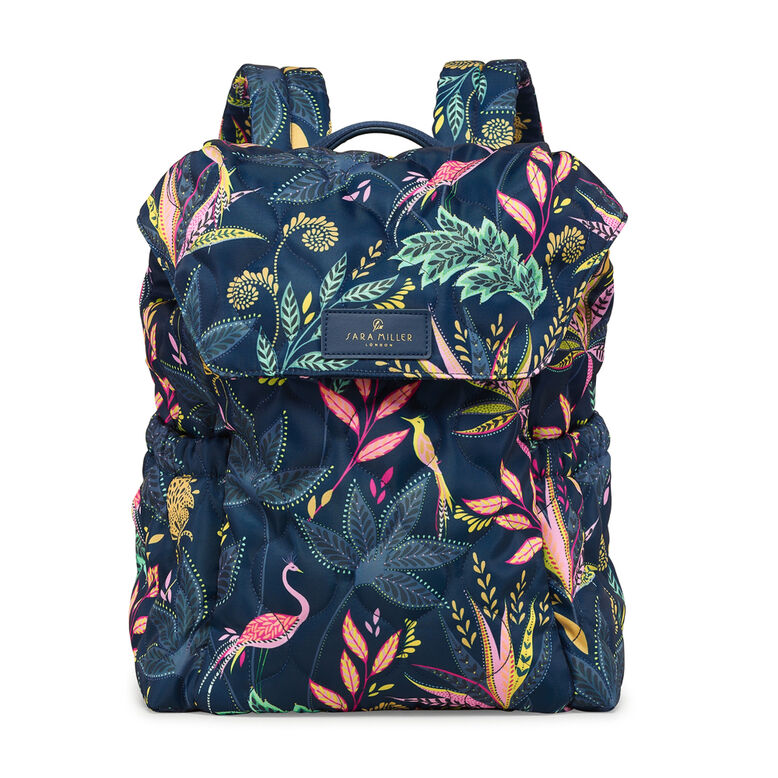 Backpack - Quilted Travel Botanic Paradise, , hi-res