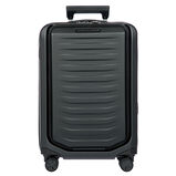 55cm Front Pocket Carry On Suitcase - Roadster Hardside Black, , hi-res