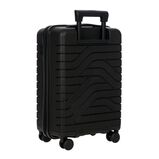 55cm Cabin Spinner With Front Pocket- Ulisse Black, , hi-res