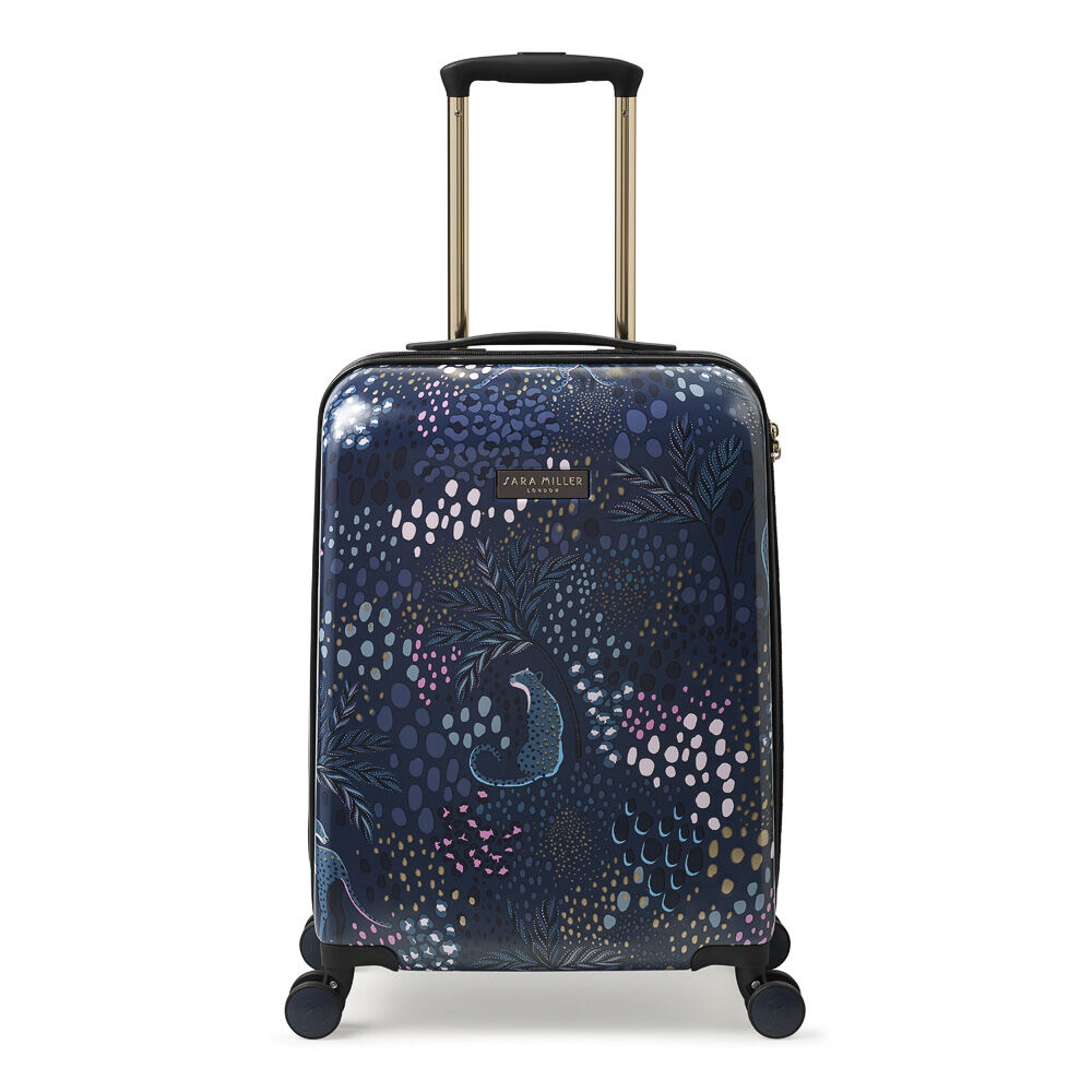 Smally Trolley Spinner Midnight Leopard