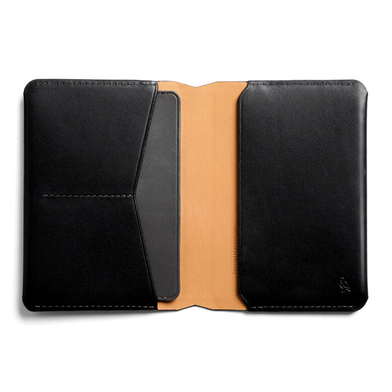 Passport Cover - Travel Black, , hi-res