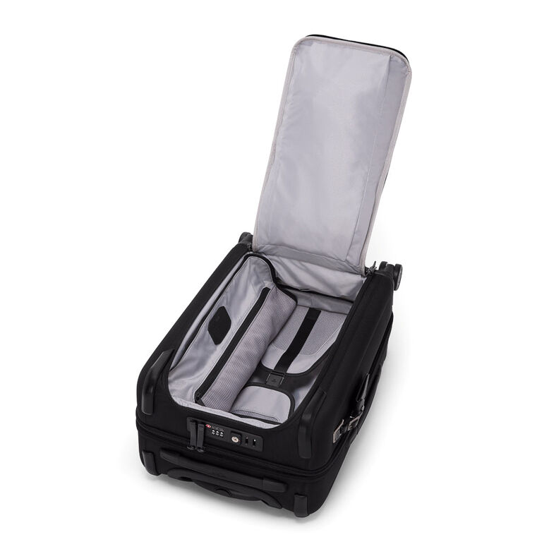 Dual Access Expandable Carry On Suitcase 55cm - Alpha 4 Black, , hi-res