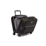 Compact 4 Wheel Briefcase 35.5cm - Alpha 3 Black, , hi-res