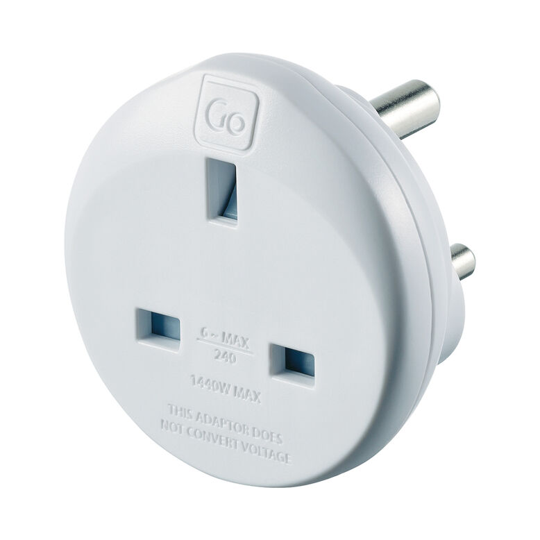 UK-India Adaptor - Adaptors Assorted, , hi-res