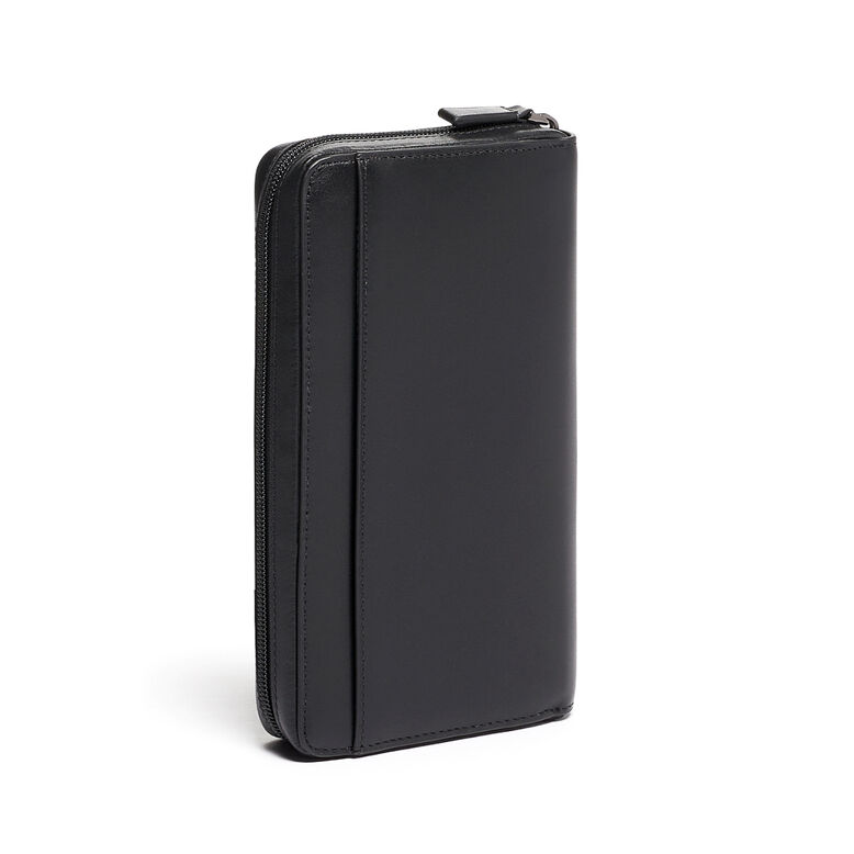 Zip Round Travel Wallet - Nassau Black Smooth, , hi-res