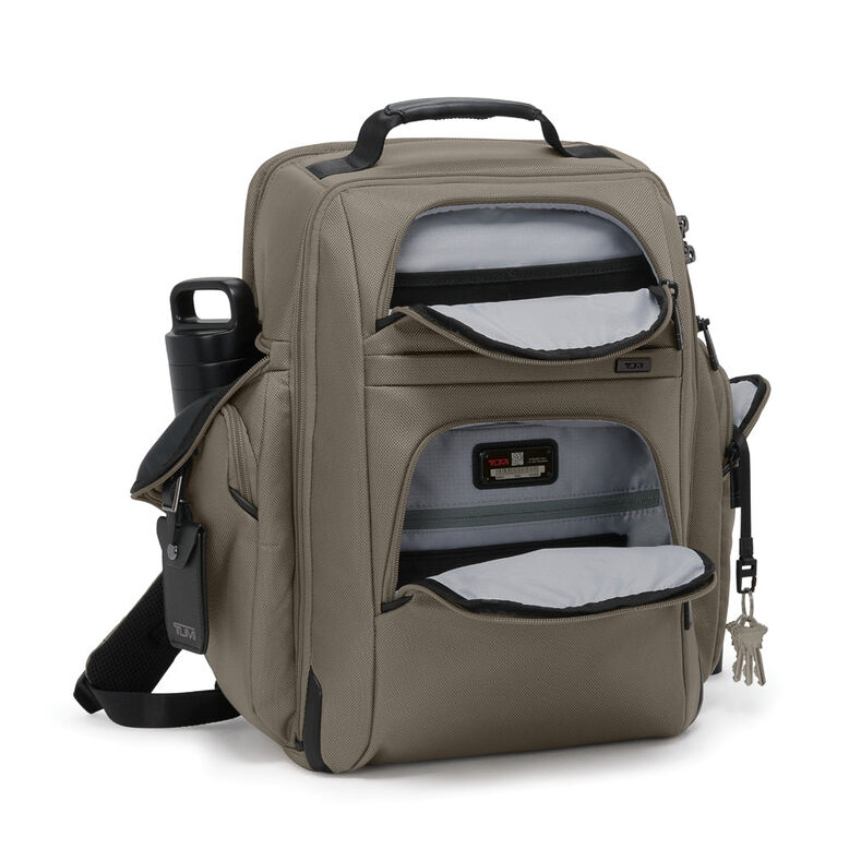 Brief Backpack - Alpha 4 Navy, , hi-res