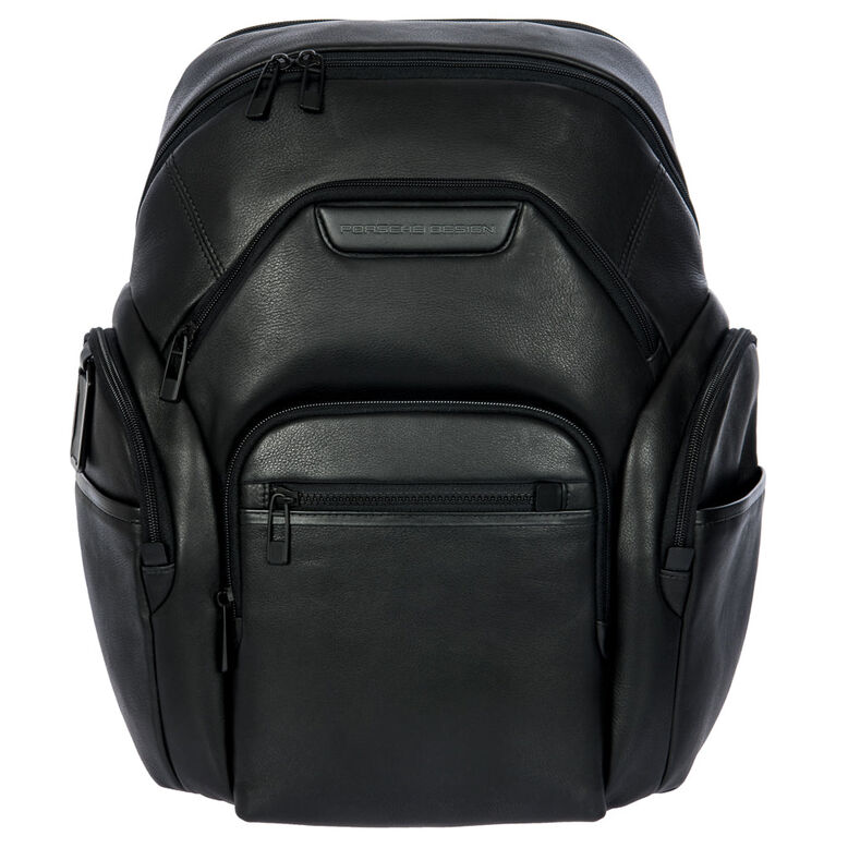 Large Backpack - Roadster Leather Evo Black, , hi-res
