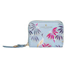 Small Zip Around Purse - Crane Garden