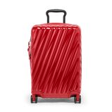 International Expandable 4 Wheel Carry On 55cm - 19 Degree Poly Red, , hi-res