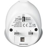 World To UK USB C Fast Charge - Adaptors Grey, , hi-res