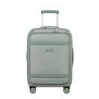 55cm Carry On Front Pocket Suitcase - Image Green