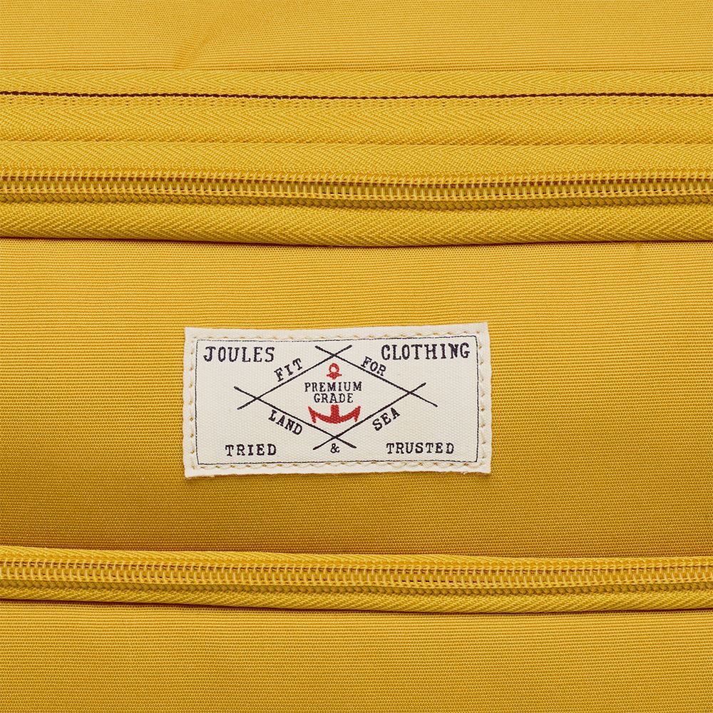 Joules top yellow backpack