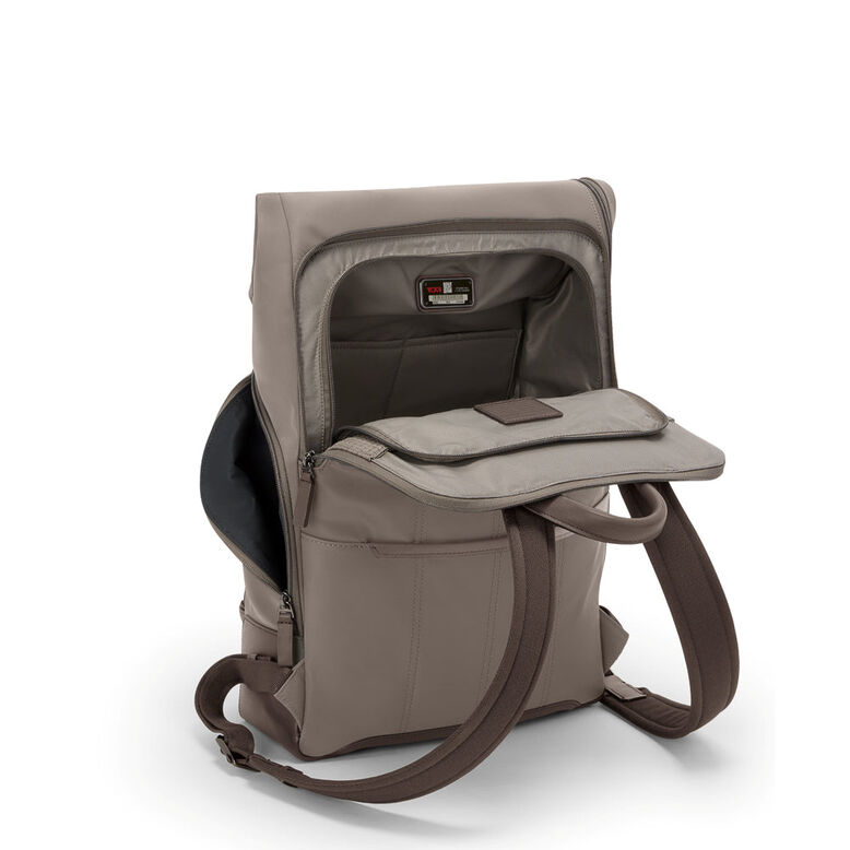 Osborn Roll Top Backpack - Harrison Nylon Grey, , hi-res