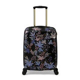 Small Trolley Spinner Suitcase - Black Botanic, , hi-res