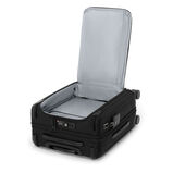 Large Dual Access Expandable Carry On Suitcase 55cm - Alpha 4 Black, , hi-res