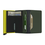 Slim Wallet - Matte Wallets Green &amp; Lime Green, , hi-res