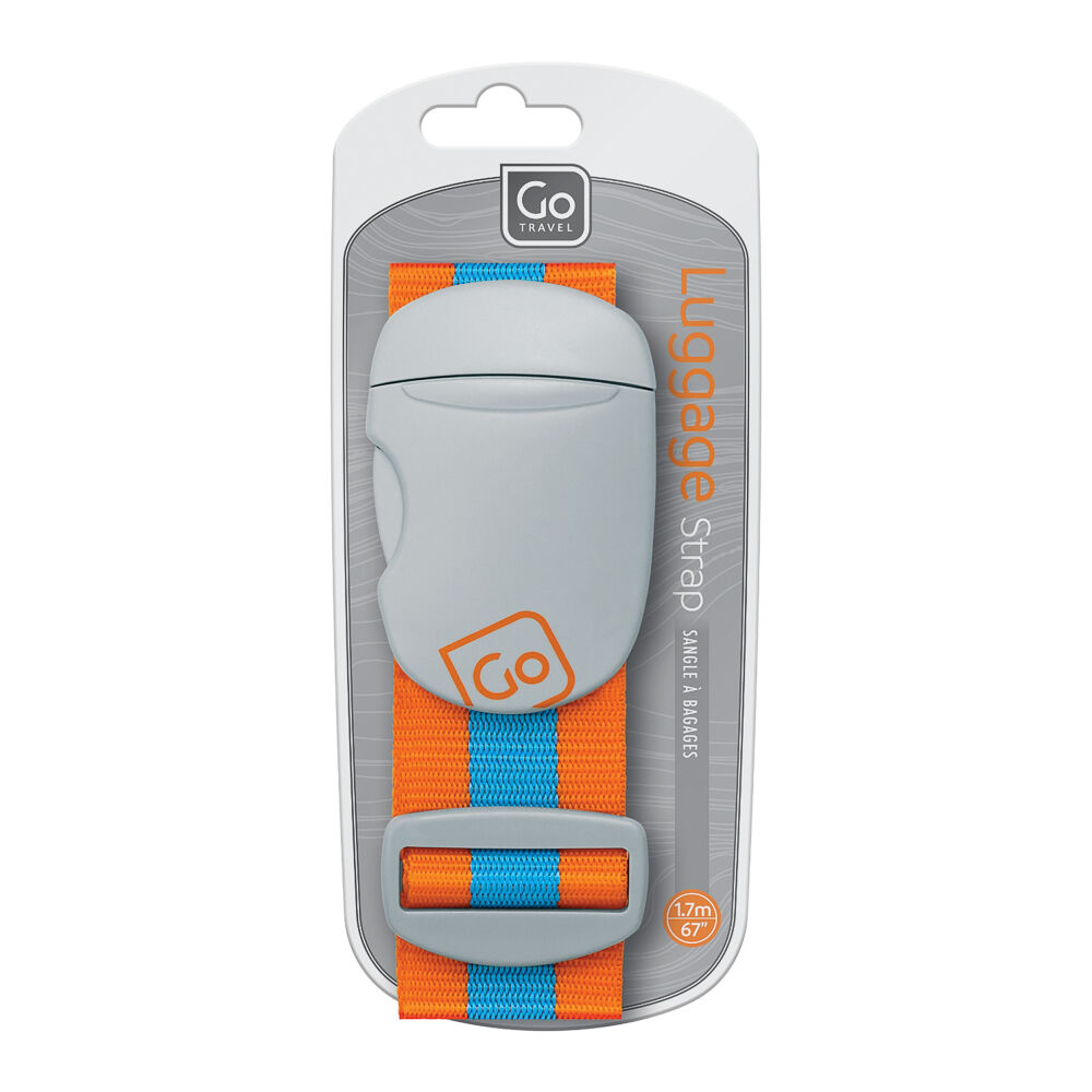 Go Travel Luggage Strap Luggage Accessories Orange Blue Accessories Heathrow Reserve Collect