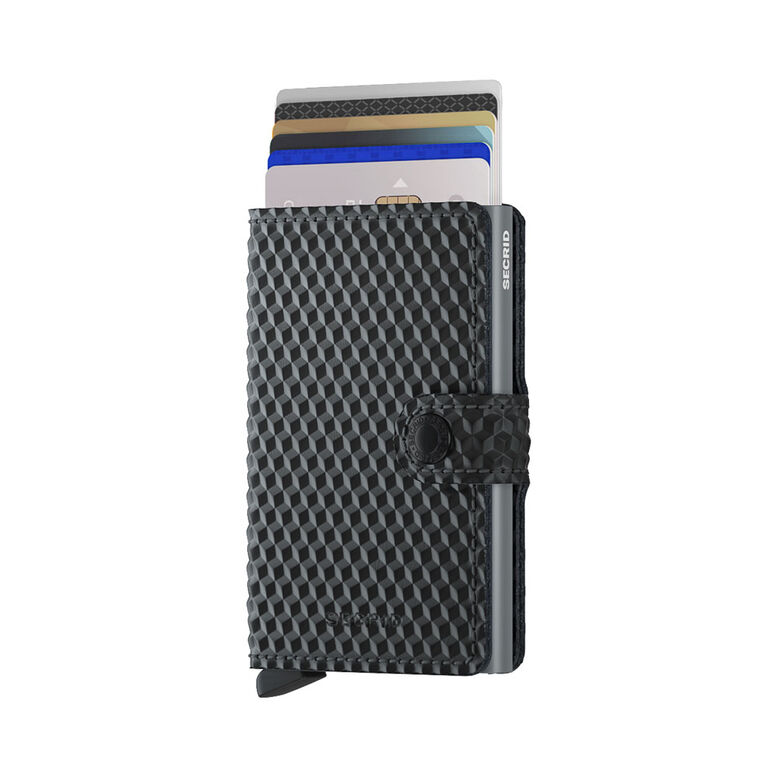 Mini Wallet - Cubic Black Titanium, , hi-res