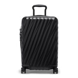 International Expandable Carry-On Suitcase - 19 Degree Poly Black, , hi-res