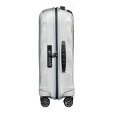 55cm Expandable Carry On Spinner - C-Lite Off White, , hi-res