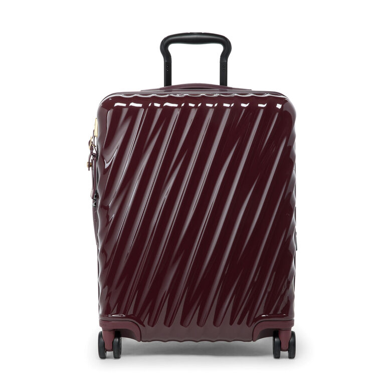 Continental Expandable Carry On Suitcase - 19 Degree Poly Red, , hi-res