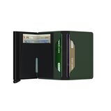 Slim Wallet - Matte Green &amp; Black Green, , hi-res
