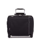 Compact 4 Wheel Briefcase 39.5cm - Arrive Black