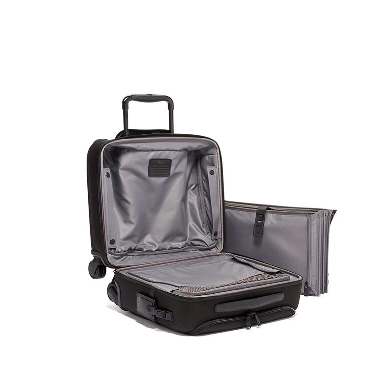 Compact 4 Wheel Briefcase 35.5cm - Alpha 3 Black, , hi-res