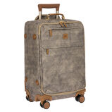 Lightweight Carry On Trolley Suitcase - X Travel Brown, , hi-res