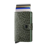 Mini Wallet - Hexagon Green, , hi-res