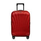 55cm Expandable Carry On Spinner - C-Lite Chilli Red