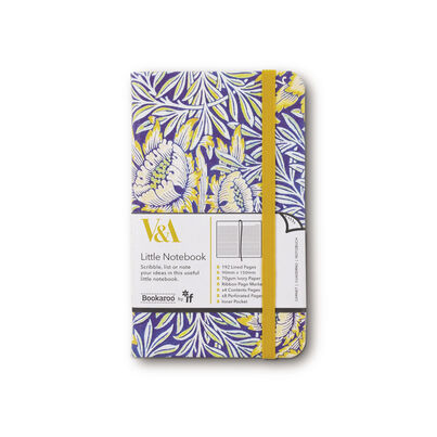 V&amp;a a6 journal morris tulip &amp; willow, , hi-res