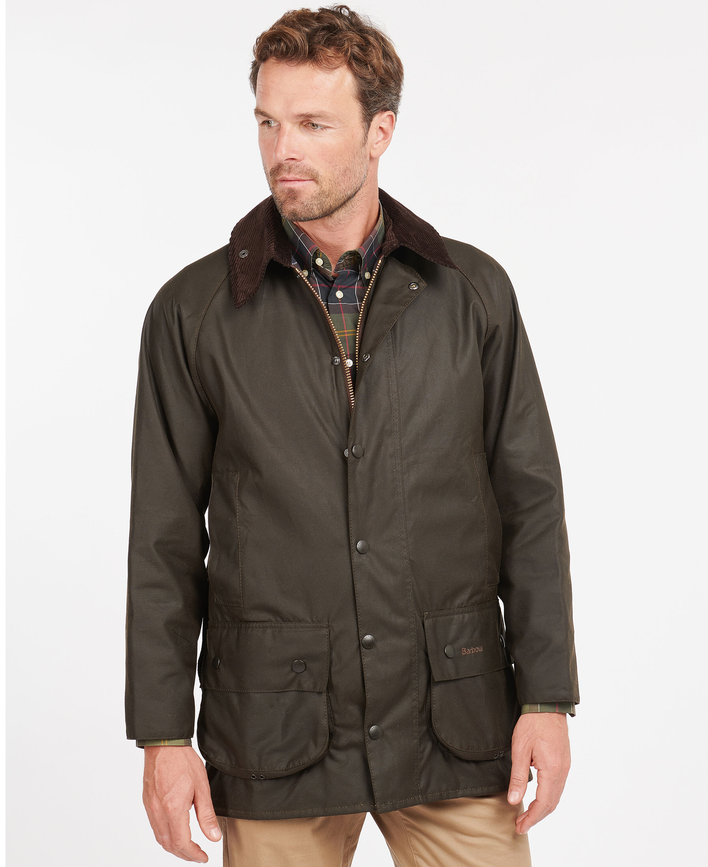 Barbour Barbour classic beaufort wax jacket olive - size 38 Coats & Jackets