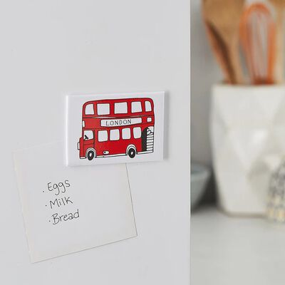 Victoria Eggs London Bus Magnet