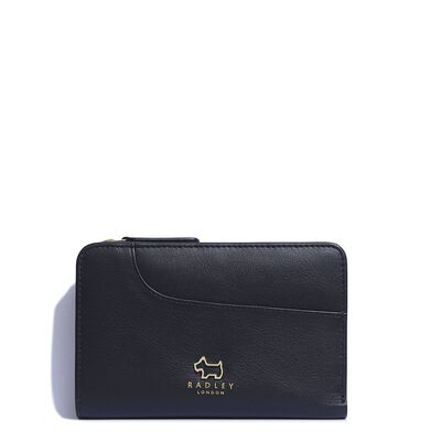 Radley pockets medium bifold purse black