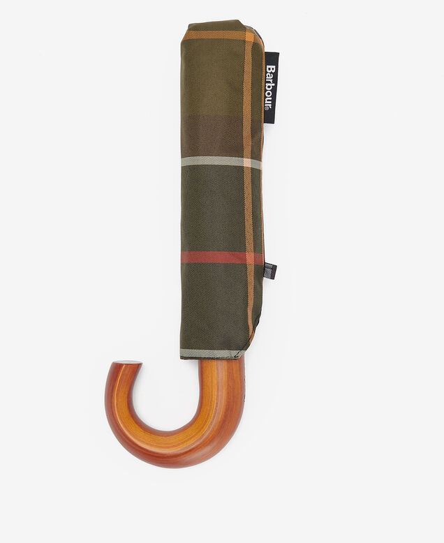 BARBOUR Tartan Mini Umbrella, , hi-res