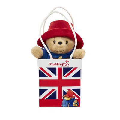 Rainbow Designs Classic Paddington Bear In Union Jack Bag