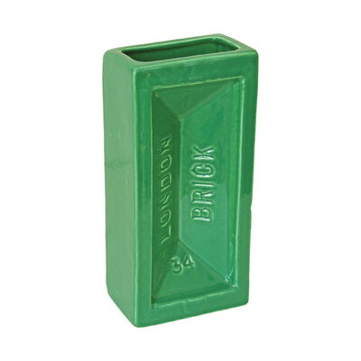 Stolenform london brick vase green