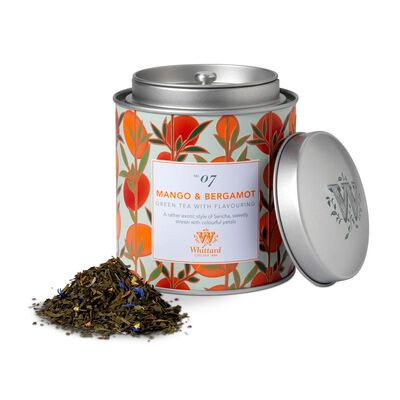 WHITTARD Tea Discoveries Mango & Bergamot Tea Caddy