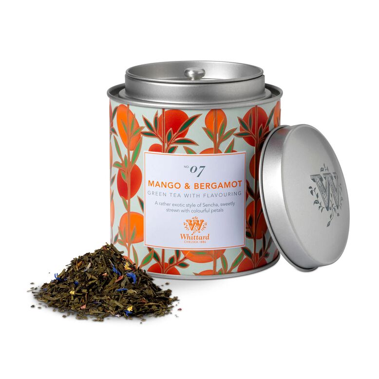 WHITTARD Tea Discoveries Mango &amp; Bergamot Tea Caddy, , hi-res