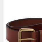 BARBOUR Allanton Leather Belt Tan Medium