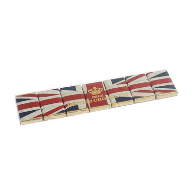 HOUSE OF DORCHESTER Flying the Flag – 7 Milk Chocolate Slims