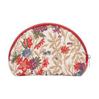 V&amp;a woven tapestry cosmetic bag-flower meadow, , hi-res
