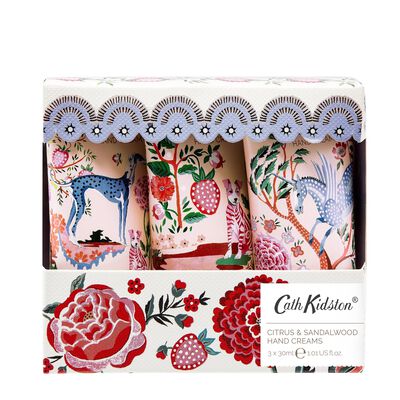Cath Kidston The Artist’s Kingdom Hand Cream Trio, 3x30ml