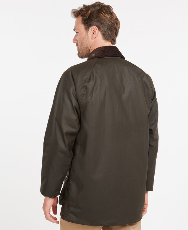 Barbour classic beaufort wax jacket olive - size 40, , hi-res