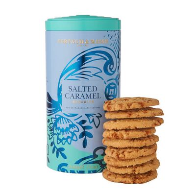 FORTNUM & MASON Piccadilly Salted Caramel Biscuits, 200g