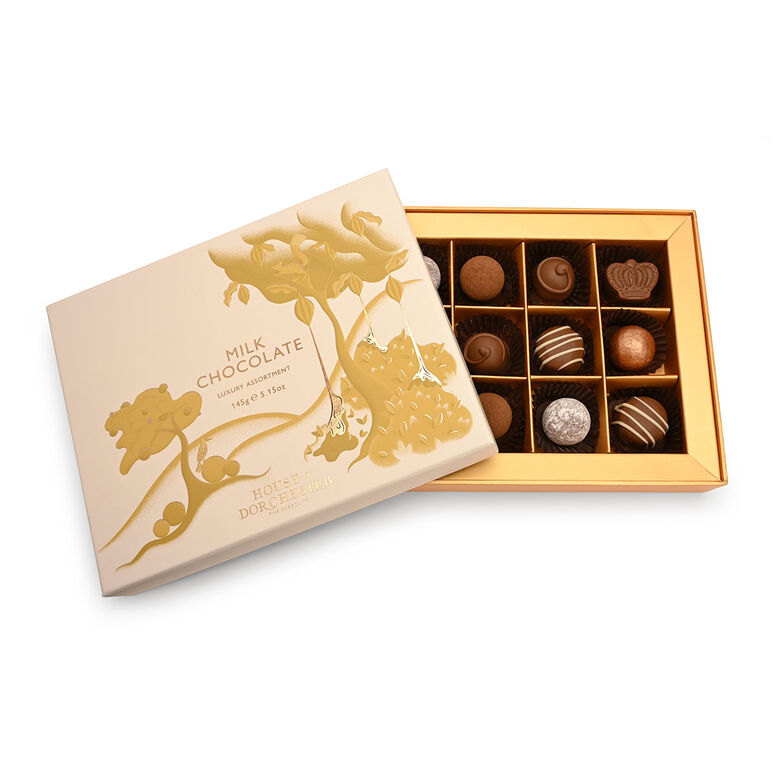 HOUSE OF DORCHESTER Milk Chocolate Luxury Assortment 150g, , hi-res