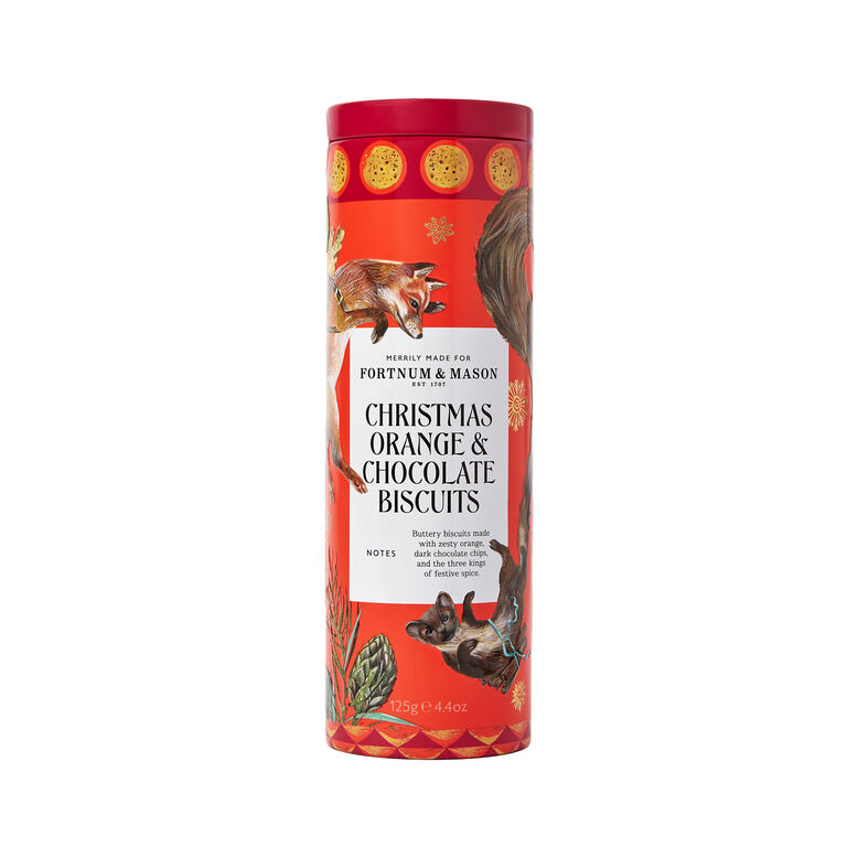 Christmas Orange &amp; Dark Chocolate Biscuits 125g, , hi-res