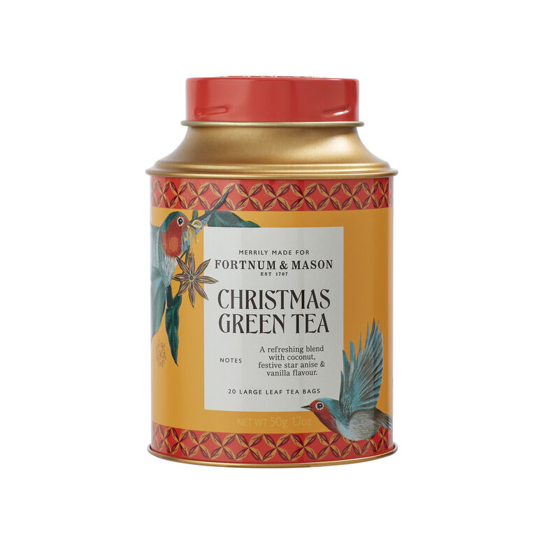 Christmas Green Tea 20 Silky Bags 50g, , hi-res